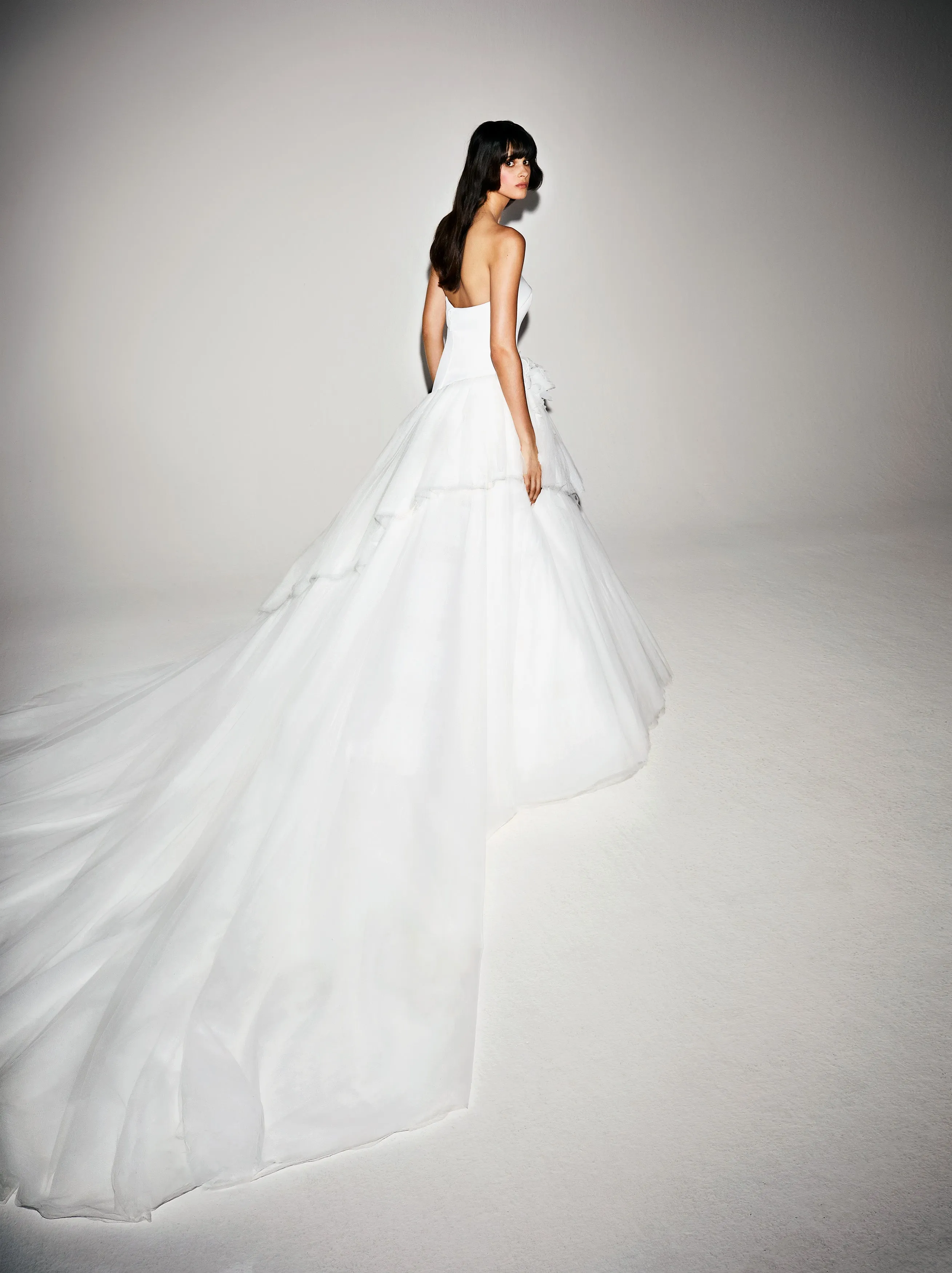 VRM325 - ASYMMETRIC ABUNDANCE FANTAISIE GOWN