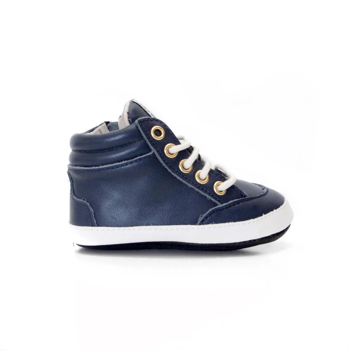 z Brooklyn Baby High Top Sneakers Navy