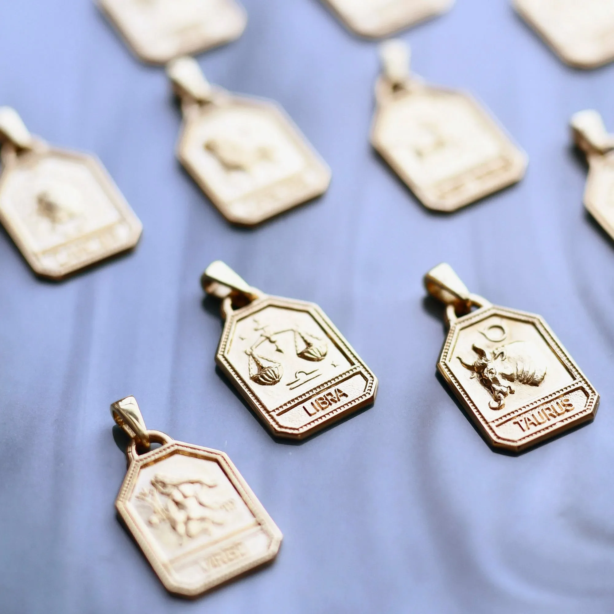 Zodiac Dog Tag Necklace