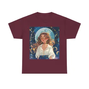 Zodiac Sagittarius Unisex Heavy Cotton Tee