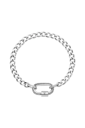 Éclat Cuban Bracelet Silver